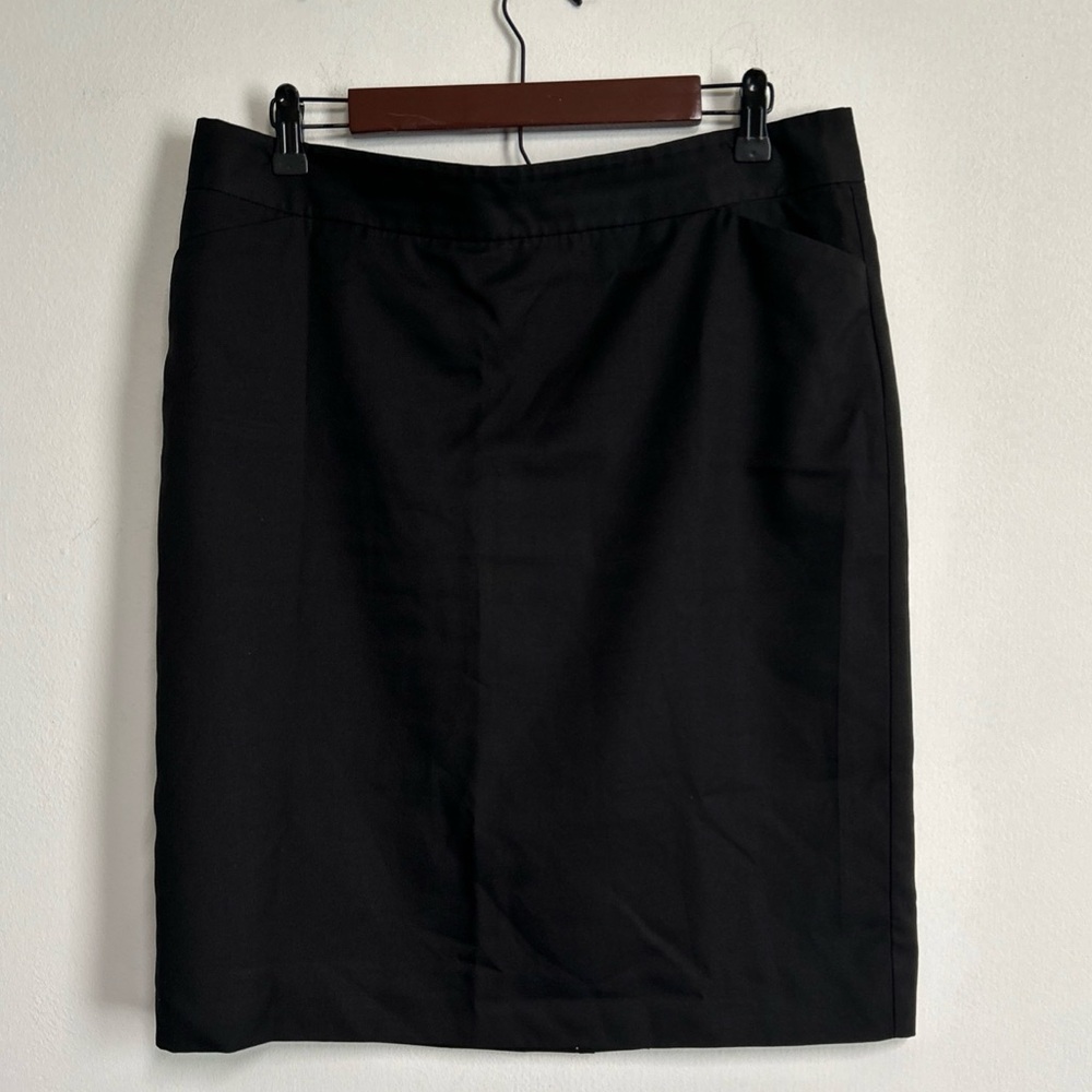 Appel & Brooks Women's 12 Black Pencil Skirt Career‎ Corpcore Preppy Office